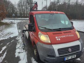 Fiat Ducato 2,3   Valník Jeřáb FASSI 