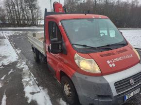 Fiat Ducato 2,3   Valník Jeřáb FASSI 