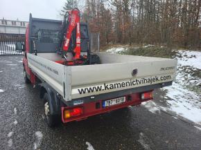 Fiat Ducato 2,3   Valník Jeřáb FASSI 