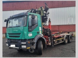 Iveco Ostatní 6x4 kovošrot hák+HR drapák