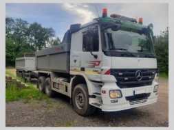 Mercedes-Benz Ostatní 6x4 dumper set +přívěs tridem